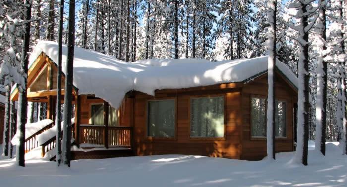 Willamette Pass Inn & Chalets Odell Lake Buitenkant foto