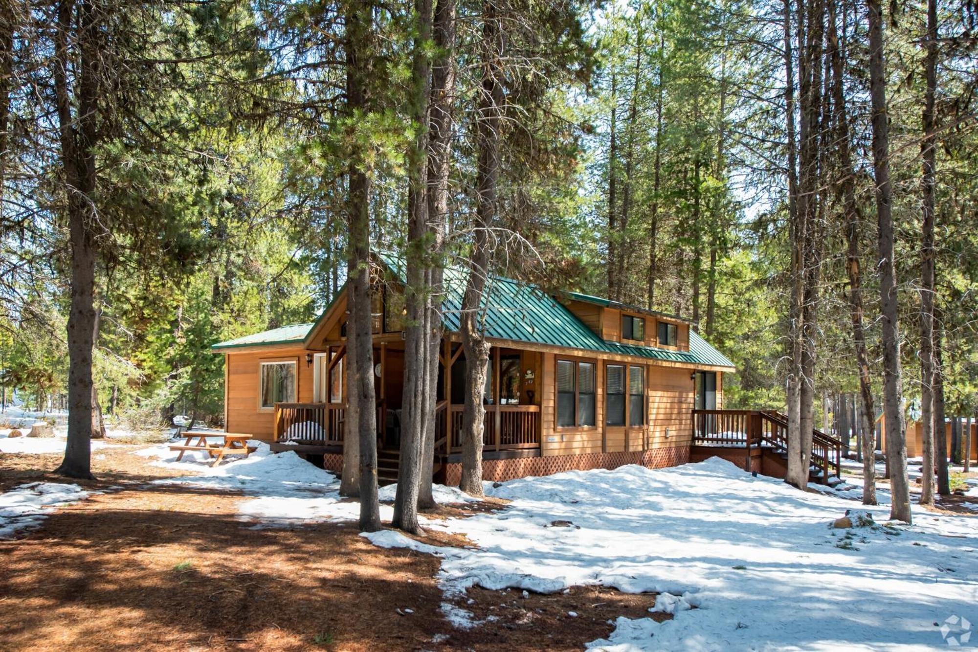 Willamette Pass Inn & Chalets Odell Lake Buitenkant foto